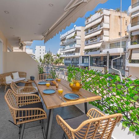 Luxurious Coastal Retreat In Central Glyfada Atenas Exterior foto