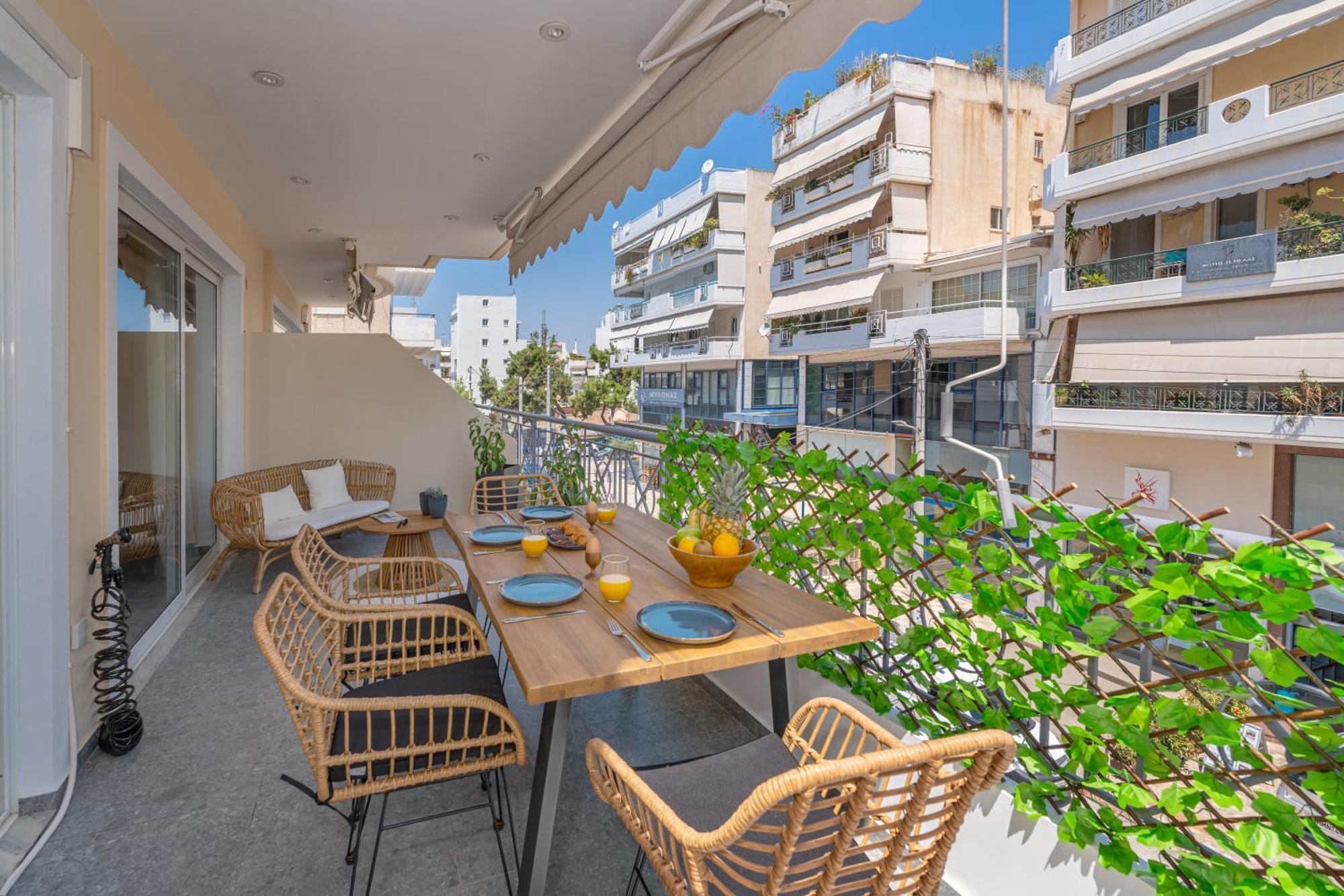 Luxurious Coastal Retreat In Central Glyfada Atenas Exterior foto