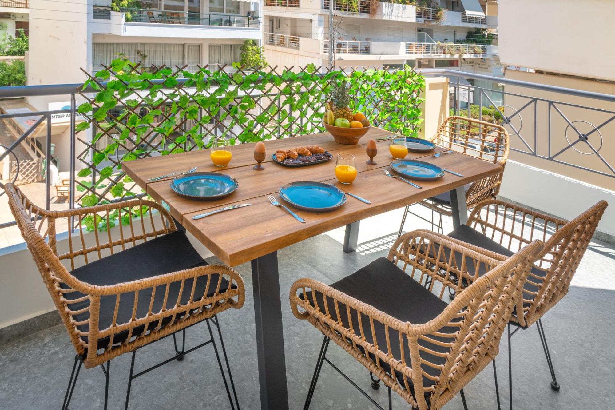 Luxurious Coastal Retreat In Central Glyfada Atenas Exterior foto