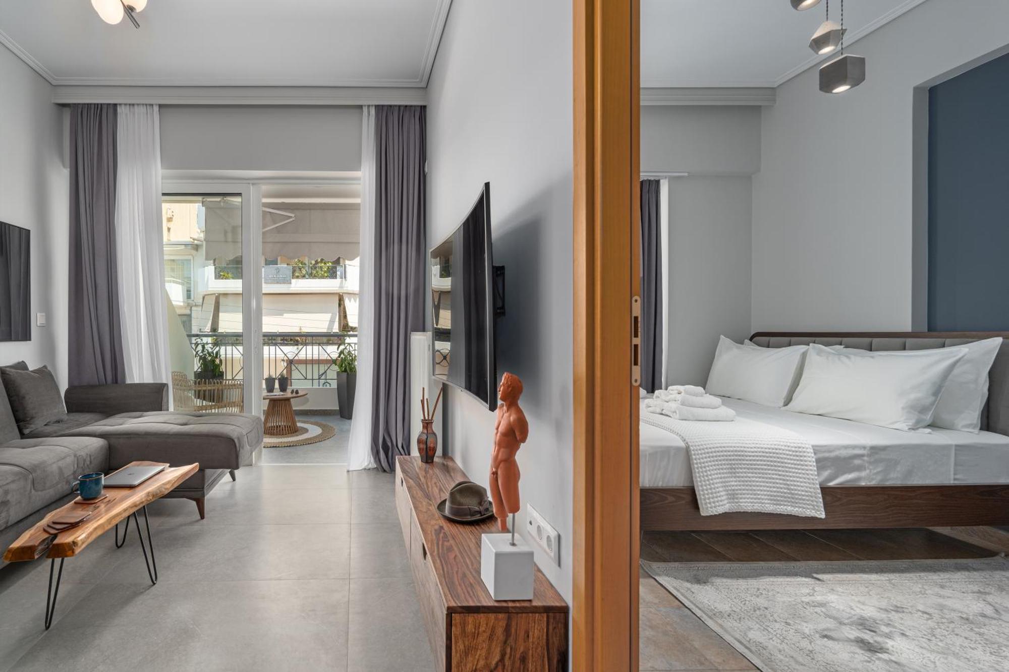Luxurious Coastal Retreat In Central Glyfada Atenas Exterior foto